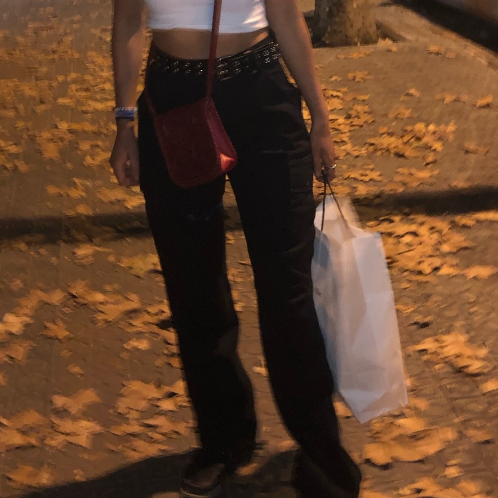 Black Cargo Pants